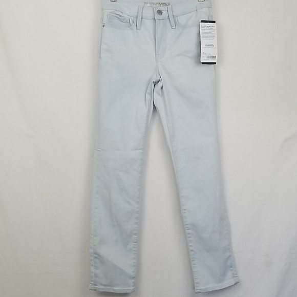 New Athleta Sculptek Skinny Crop Glacier Jeans 0 - Picture 3 of 11